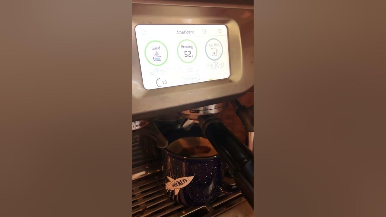 Broken Breville, won’t turn off brew YouTube