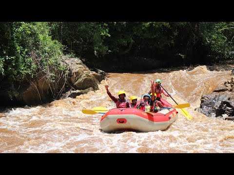 White water rafting in Rukungiri.