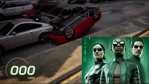 THE MATRIX AWAKENS - REALISTIC CRASHES | UNREAL ENGINE 5 PS5