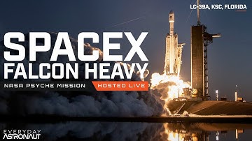 Watch NASA launch "Psyche" on SpaceX