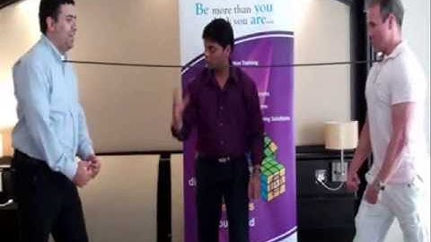 NLP Corporate Trg -Re bar bending, Muneer Samnani, Oxygen Management Consultant, Al Raha Beach Hotel