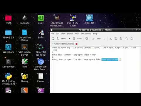 How to open any file using Terminal Linux hqdefault