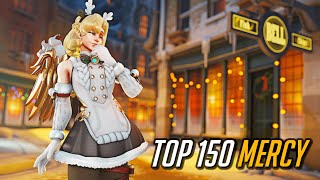 *TOP 150* With MERCY ONLY SOLO QUEUE!  Top 500 Mercy Gameplay  Overwatch 2