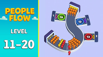 People Flow Level 11 to 20 Walkthrough Solutions