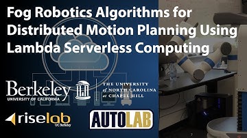 Fog Robotics Algorithms for Distributed Motion Planning Using Lambda Serverless Computing