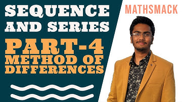 Sequence and series class 11 | Part 4 | Method of differences | Difficulty-Moderate to advance | AP