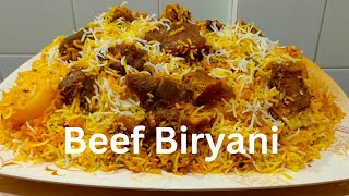 Beef Biryani & Ginger Garlic Paste Recipes || Beef Biryani Recipe By tasty treats 2010 ||