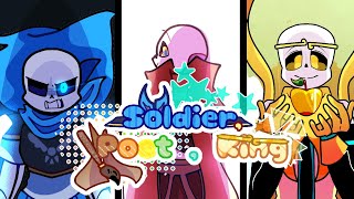 Soldier, Poet, King | Meme | Undertale AU's | ft: The Star Sanses | Flipaclip