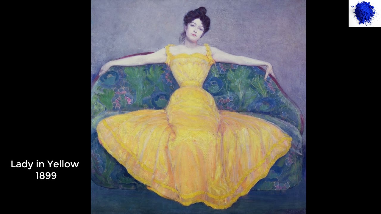Lady in Yellow 1899 YouTube