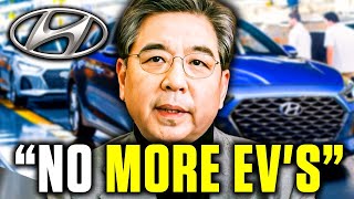 HUGE NEWS! Hyundai CEO Shocks All EV Car Makers!