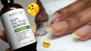 i Tried Using Soy Nail Polish Remover because Natural Nail Care