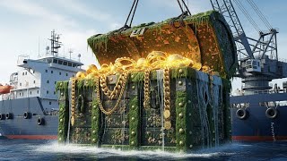 $1,200,000,000 Lost Gold Ship Found at 4,000m Depth  Extreme Ocean Recovery