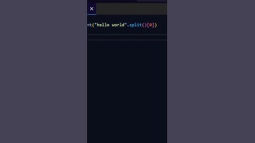 Print first word in sentence using Python  #coding #python #programming