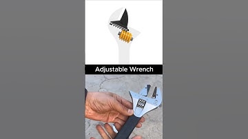 Adjustable Wrench #design #mechanic #tecnology #engineering #solidworks #cad