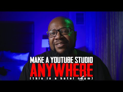 How To Make a YouTube Studio ANYWHERE 2020