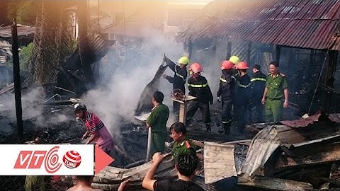 Lửa thiêu rụi ba căn nhà tai An Giang |  VTC
