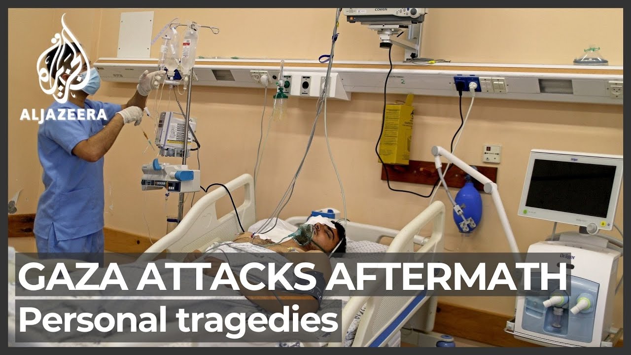هجمات غزة: الخوف، والنهاية، والوداعات مع هطول القنابل.
