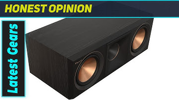 Klipsch RP-500C II: The BEST Center Channel Speaker?