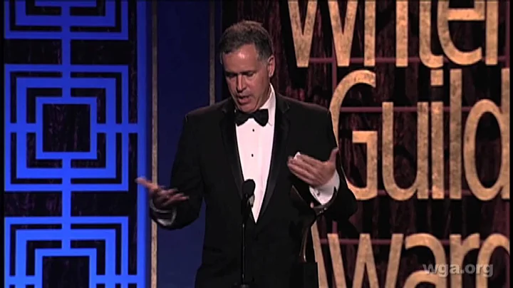 Dan A. Greenberger wins the 2013 Writers Guild Award for On-Air Promotion