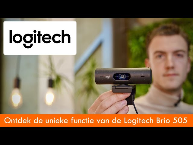 Ontdek de unieke functie van de Logitech Brio 505