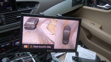 [RSNAV.com] Aftermarket 3D surround view system testing in Audi 2012 A7