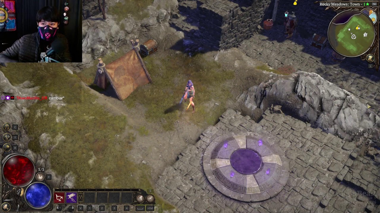 Diablo Immortal recordando como se juega xd y Diablo II Resurrected Sorteo