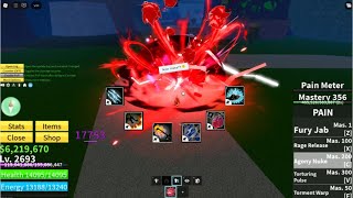 🔥 1 Pain Combo for Every Fighting Style in Blox Fruits | UPD 27 #pain #fer999 #roblox #bloxfruits