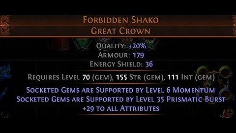 The Closest Thing To Old Shield Charge CoC Discharge - L35 Prismatic Burst Shako & Surging Thoughts