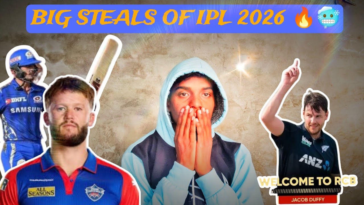 🔥 IPL 2026 Mini Auction में हुए सबसे बड़े STEAL DEALS