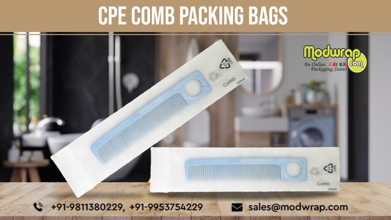 CPE Comb Packing Bags - YouTube