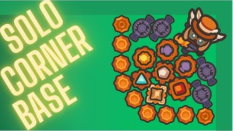 Taming io - I Build Epic Corner Amber Base - Solo !