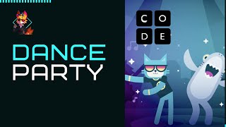 Dance Party Tutorial in code.org | Foxy The Rocky