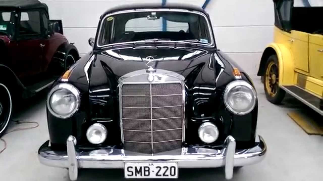 Firma Trading Classic Cars Australia Presents 1958 Mercedes Benz Ponton