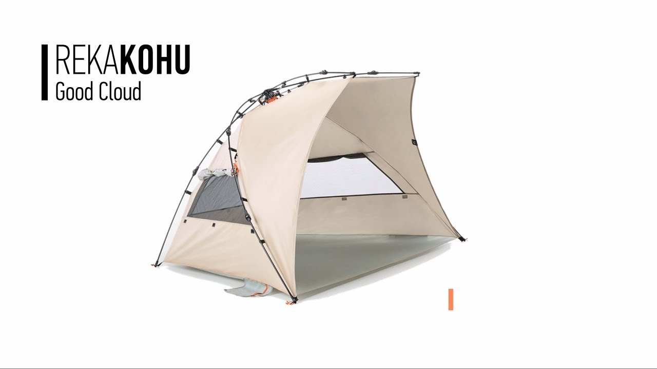 Terra Nation Tenda Da Spiaggia Reka Kohu Plus RPET, Blu - 5
