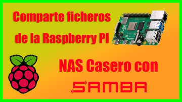 NAS con SAMBA en RASPBERRY Pi para compartir archivos