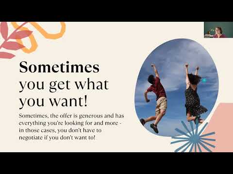 Career Navigation for People with Mood Disorders - PART 5: Offer Negotiation