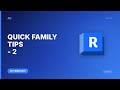 Quick Tips for Family Creation in Revit – Part 2 | Archgyan