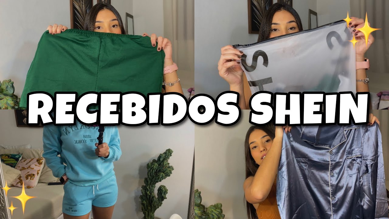 RECEBIDOS SHEIN | CONJUNTOS, PIJAMA, SHORTS 🖤✨💵