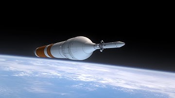 Space Ship  / Satellite / Deployment / Orbit / Sky / Atmosphere