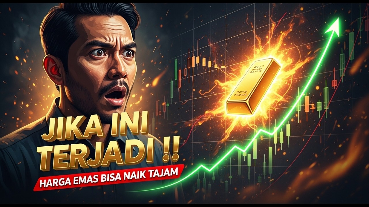 WASPADA‼️ Jika Ini Terjadi, Harga Emas Biasanya Naik Tajam