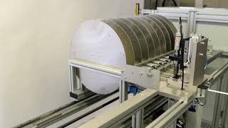 Machine for cross-flow tubelare membranes