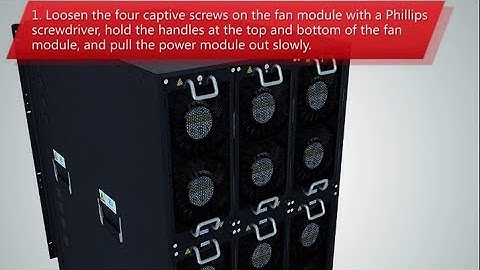 How to Replace Fan Modules of the CE12804S and CE12808S Switches