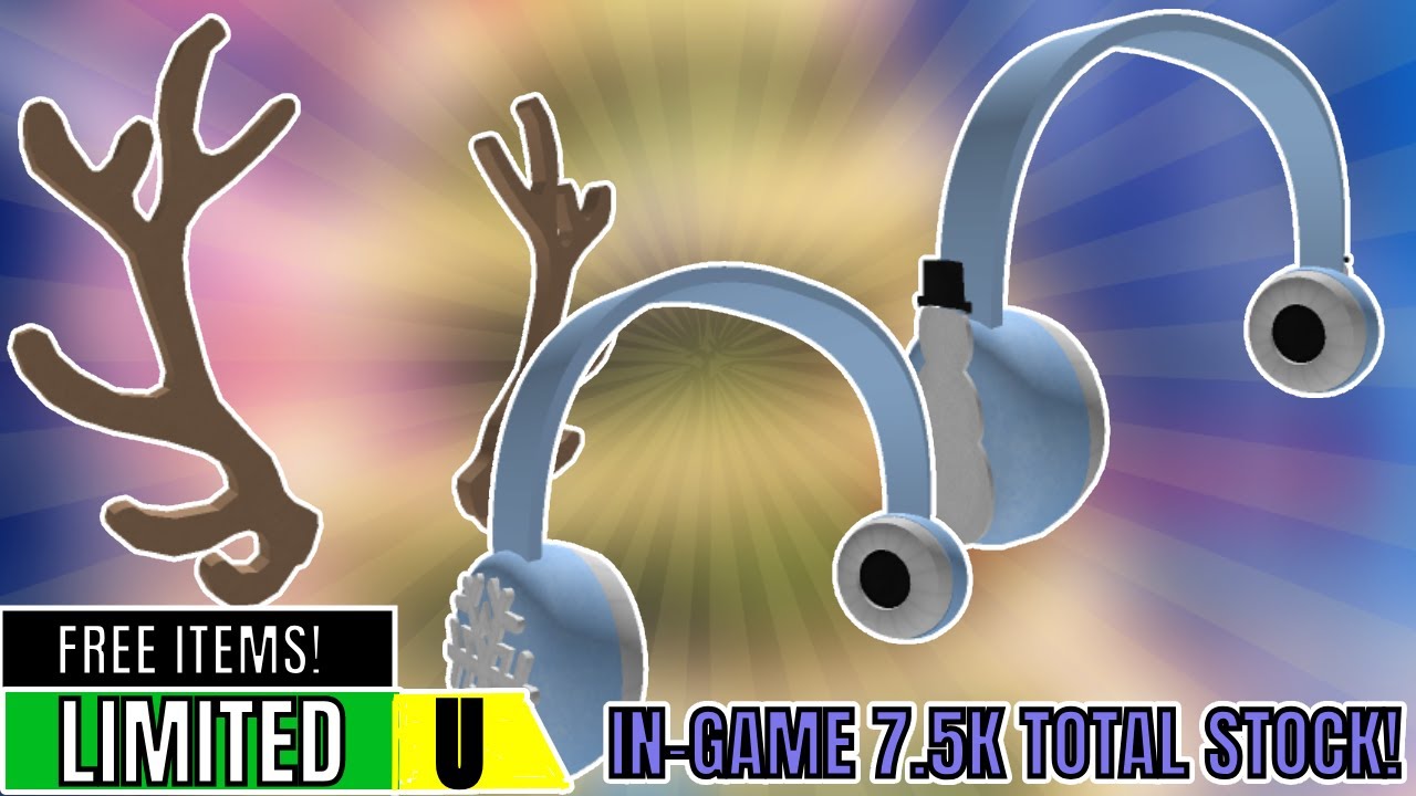 FREE HOW TO GET REINDEER ANTLERS SNOWMAN SNOWFLAKE HEADPHONES IN 