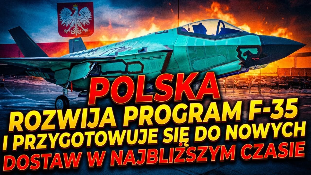 Produkcja F-35 postępuje, a pierwsze samoloty dla Polski są już w drodze