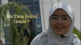 Grade 7 student share her thoughtful views on the heatwave!