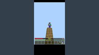 Cómo HACER un WATER DROP en Minecraft (Tutorial Rápido) #shorts #minecraft