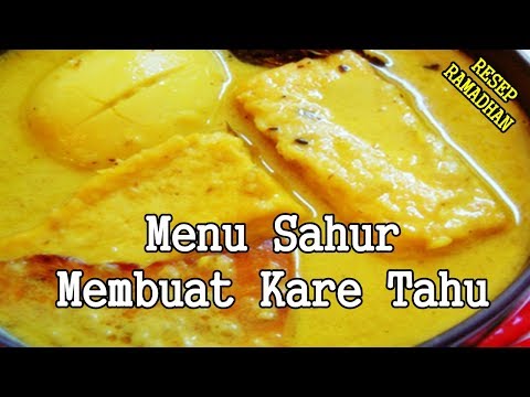 resep-dan-cara-membuat-kare-tahu---menu-sahur-praktis