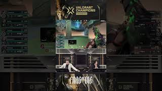 VIT Sayonara スモーク越しの相手をフルオートでトリプルキル🔥 #valorant #valorantclips