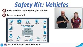Winter Weather Awareness - Safety Kit