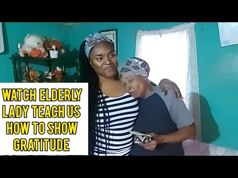 MS.ERICA TEARS SAID IT ALL// GRATEFUL ELDERLY WOMAN IN THE COUNTRY